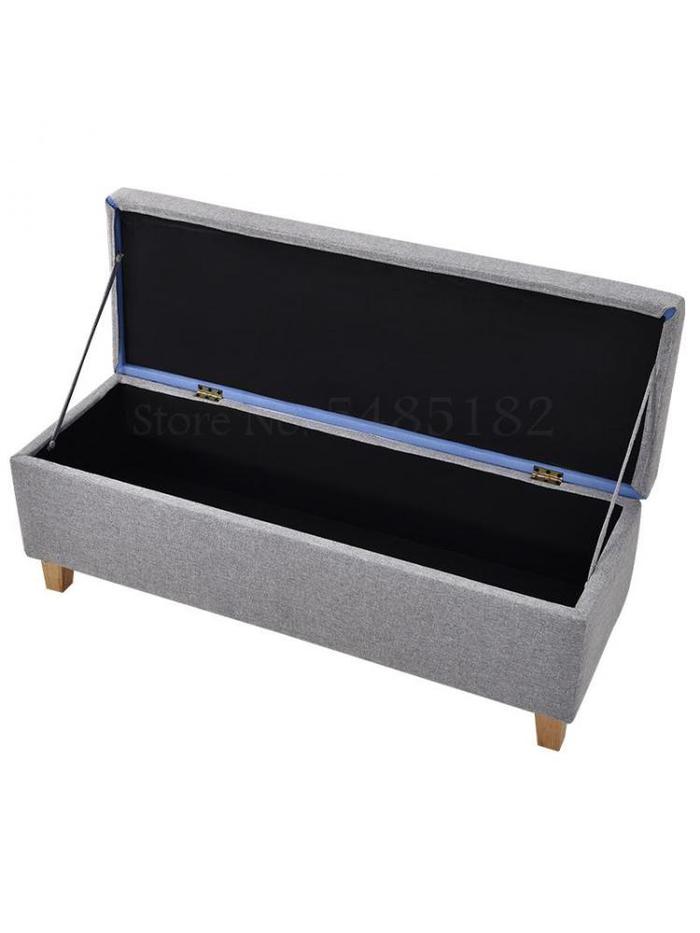 Storage sofa stool storage bench stool fabric bed storage stool
