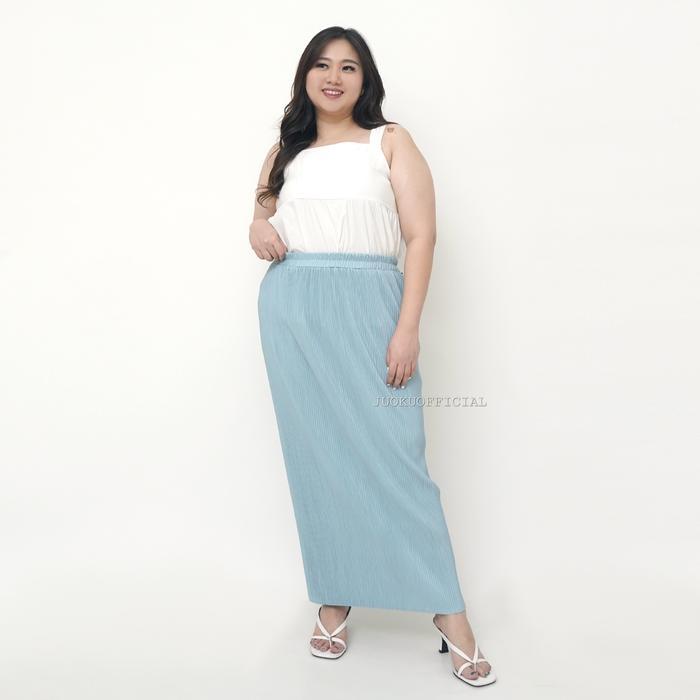 Promo Rok Span Jumbo Plisket Lidi / Rok Plisket Jumbo / Plisket Premium / Pleated Skirt COD