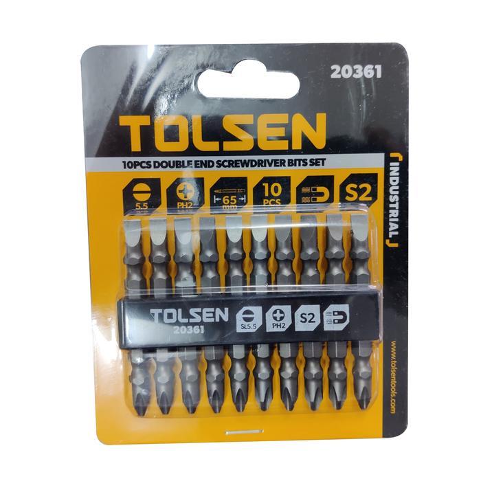 MATA OBENG PLUS & PLUS MINUS 10 PCS TOLSEN