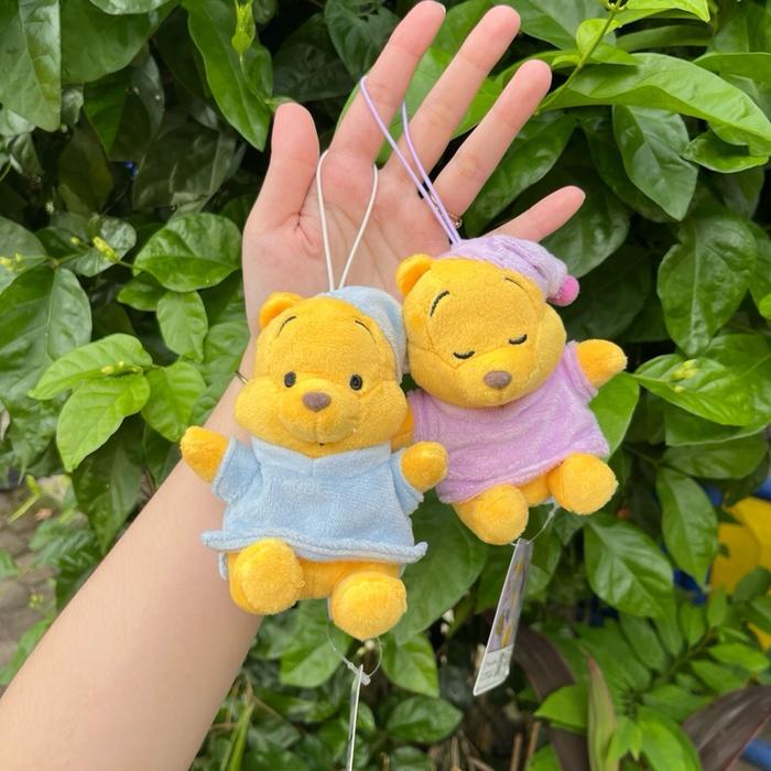 Gantungan Kunci Boneka Disney Pooh Pajamas Disney Winnie the Pooh Original New Tag