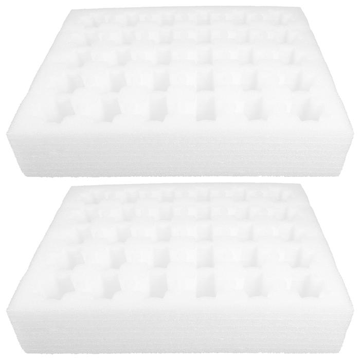 2 set for Delivery Reusable Holder Thickened Protective Tray Cotton Stackable Chicken Eggs Storage