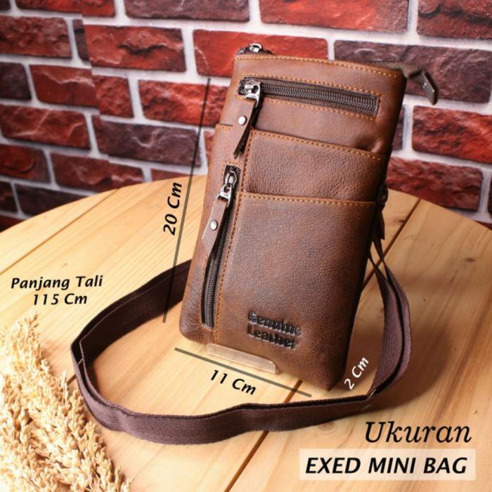 DISKON Tas HP Kulit asli READY STOCK
