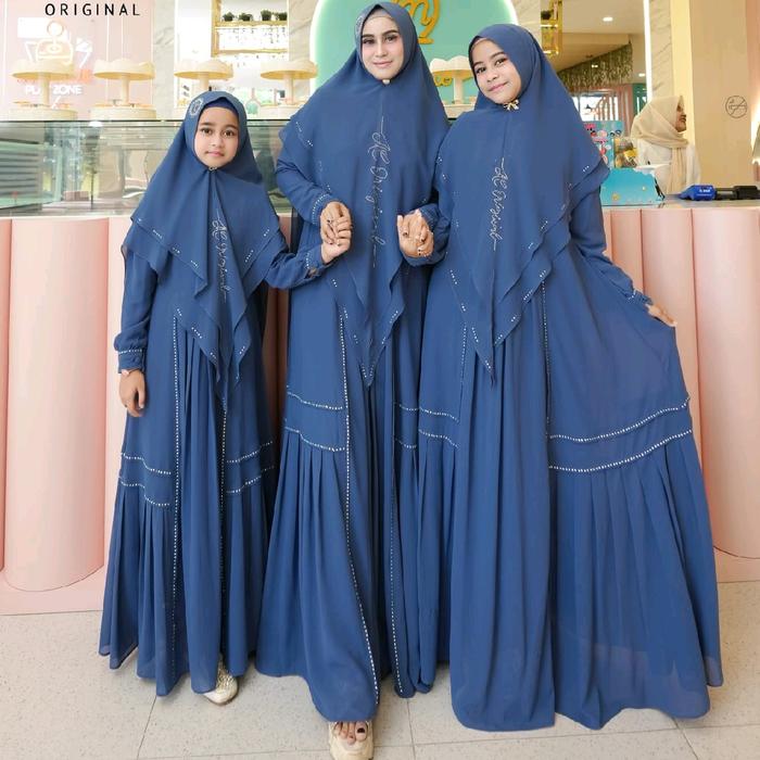 gamis syari couple salwaa byAC