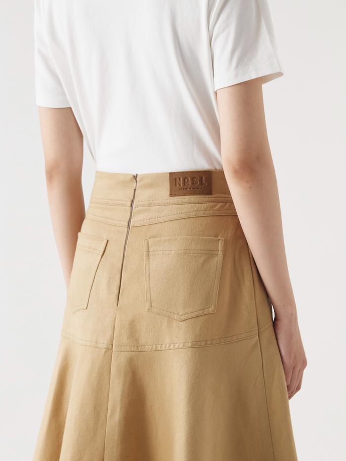 Nasl By Nagita Slavina Khaki Hipline Skirt