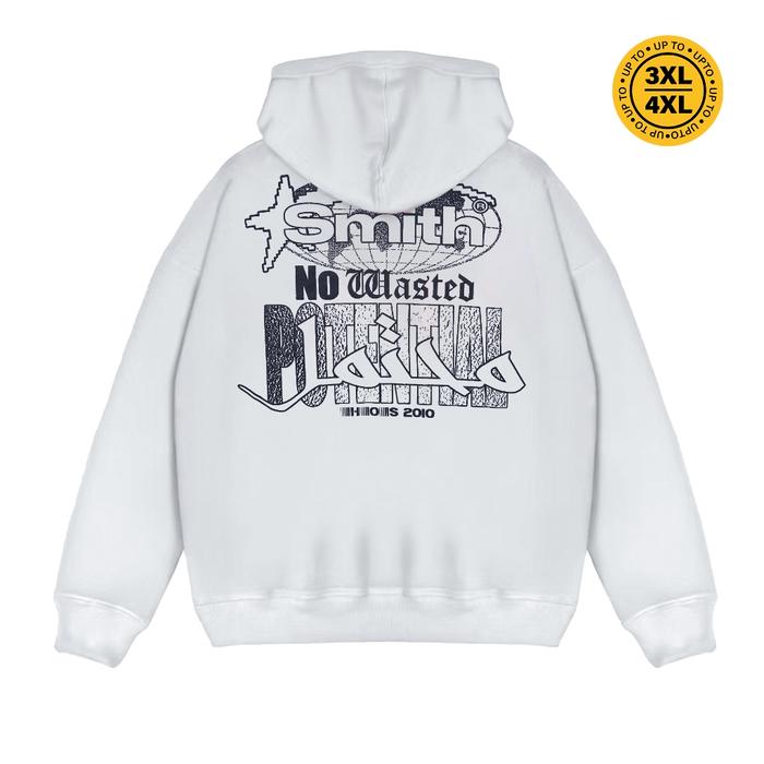 House of Smith Sweater Hoodie Pria - Aptitude Hoodie White