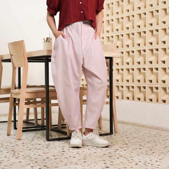 Yoenik Apparel Bong Barrel Pants Celana Wanita