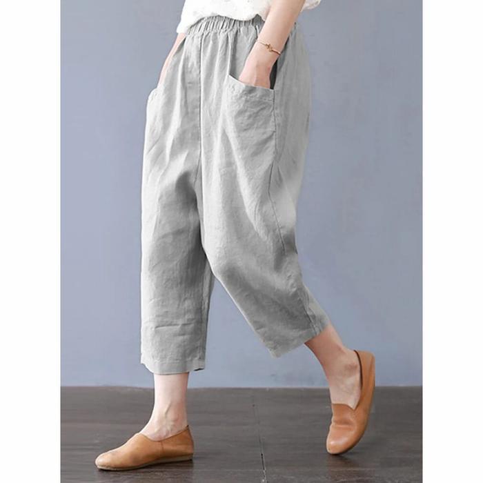 Qaisara Uniqlo Super Jumbo Big Size Pants Celana Jumbo Premium