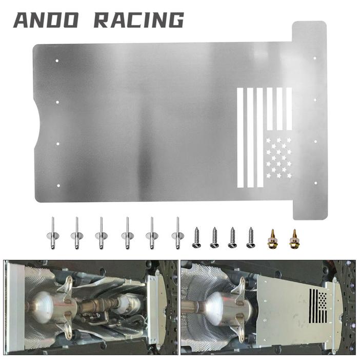 Aluminum For Toyota Prius 2016 -2021 Cat Security - Catalytic