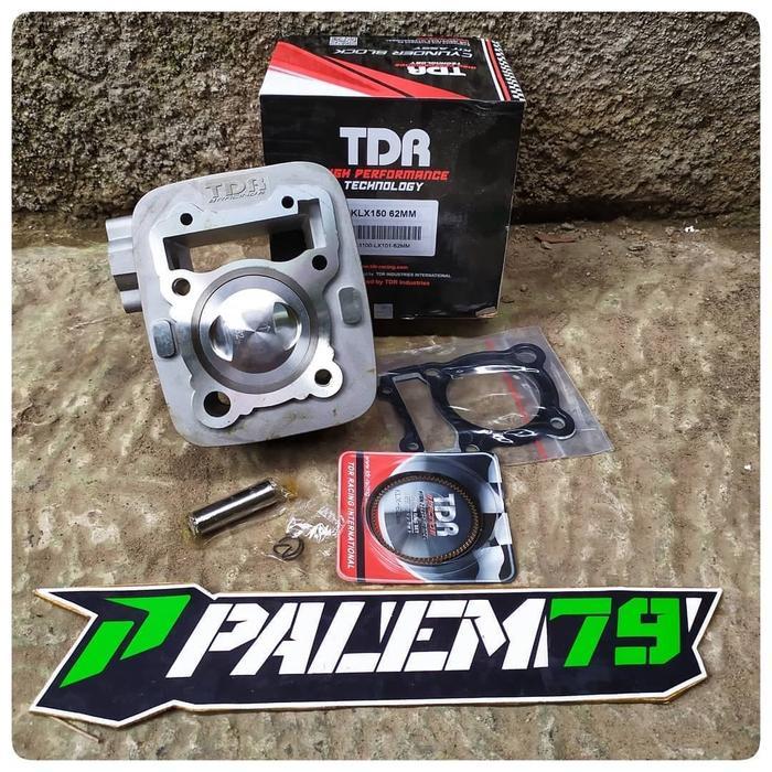 Boring TDR 62 mm Bore Up - Blok Seher Piston KLX 150 Dtracker 150