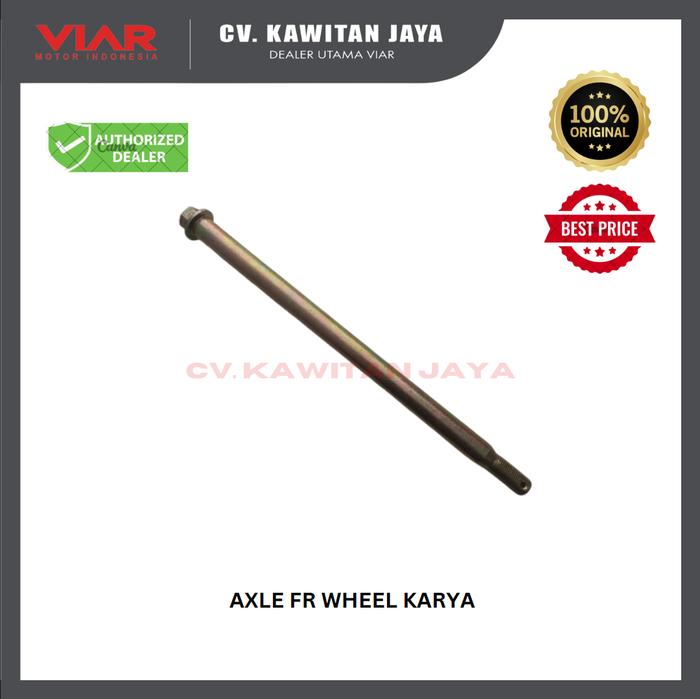 AS RODA DEPAN VIAR KARYA THN 2015 KEBAWAH LAMPU BULAT | AXLE FR WHEEL KARYA