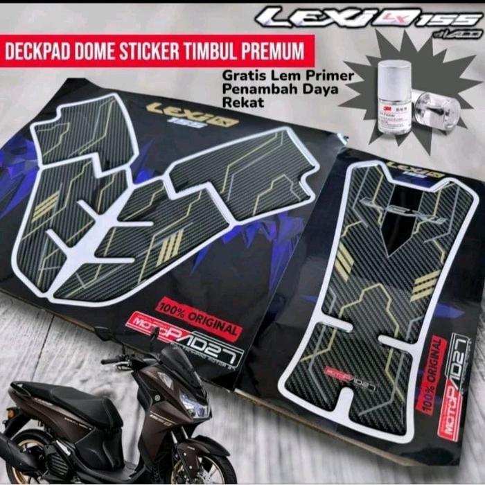 stiker Lexi Lx 155 stiker timbul deckpad yamaha Lexi Lx 155 OSEAN