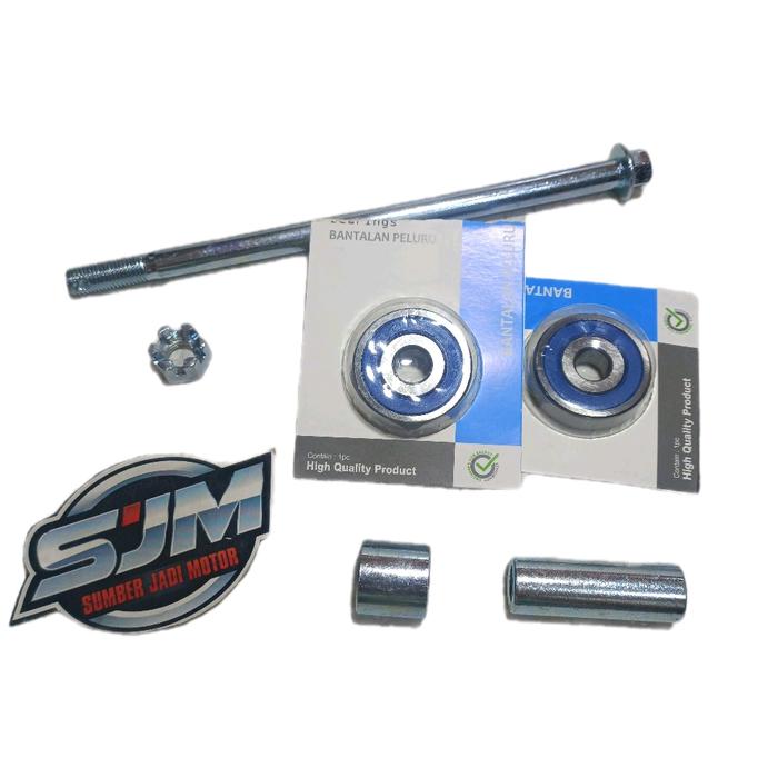 As roda depan-laher roda-BOS BAGIAN DALAM-BOS LUAR depan yamaha alfa f1zr f1z jupiter z vega SET