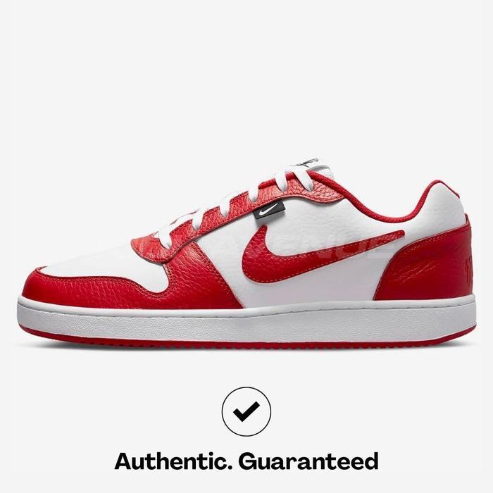 sale Nike Ebernon Low PRM White University Red Black