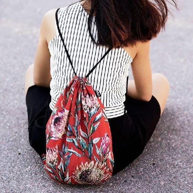 Clearance - Loqi Backpack/Tas Ransel Serut/Travelling Bag Collection