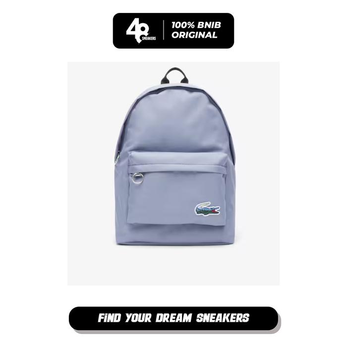 Tas Lacoste Landscape Crocodile Backpack Mountain Croc Flint Stone (NU5142HN) Original