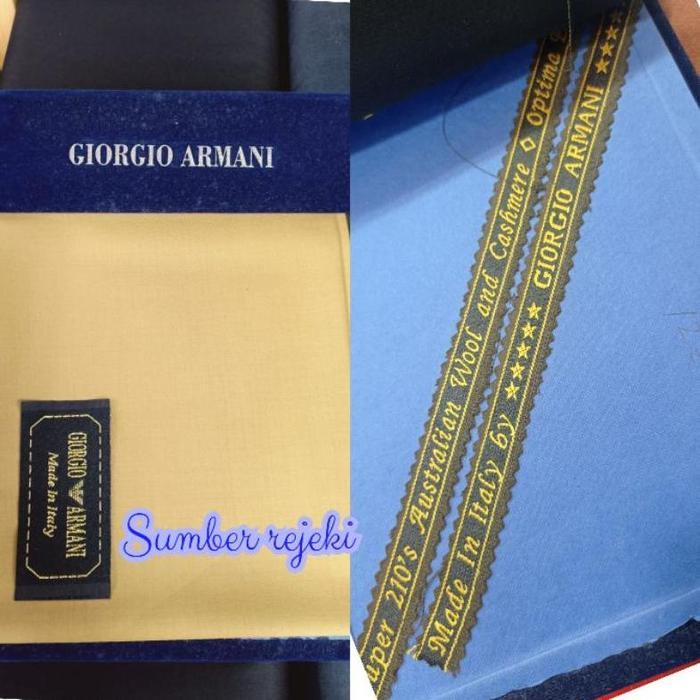 Bahan celana/jas pria_Kain wool super 210's GIORGIO ARMANI made in