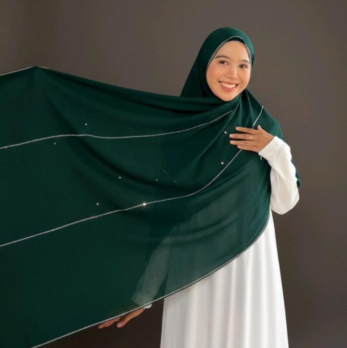 Hijab pashmina humaira,pasmina kristal, pasmina payet, pasmina ceruty