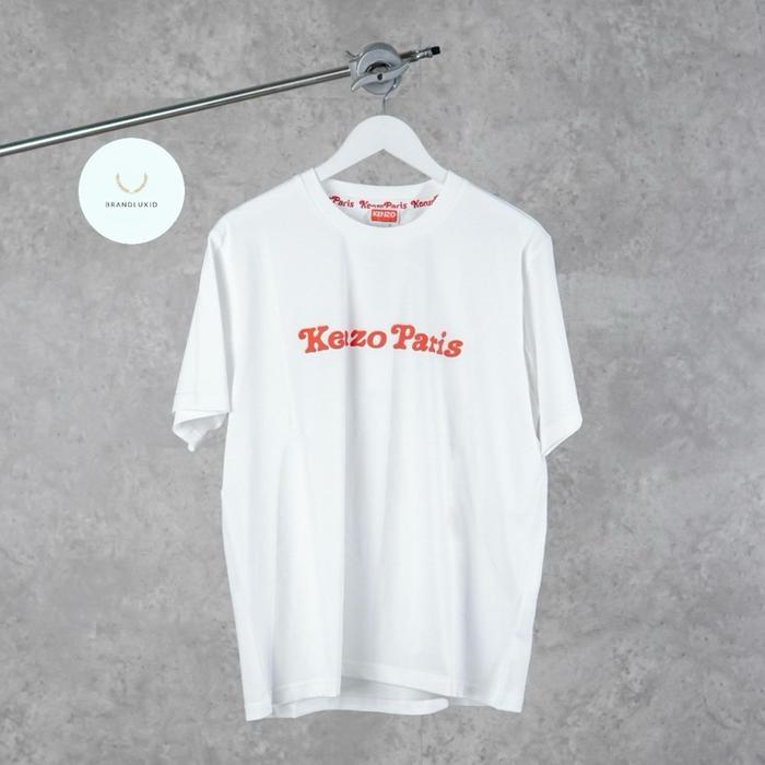 Kenzo Paris Verdy Printed Multi Tiger Back Tshirt in White (unisex)