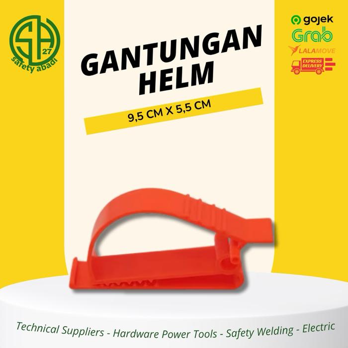 Gantungan helm safety. Minimal 3