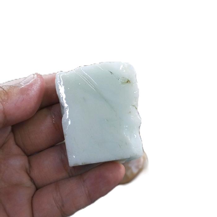 bahan batu akik natural biduri bulan air laut
