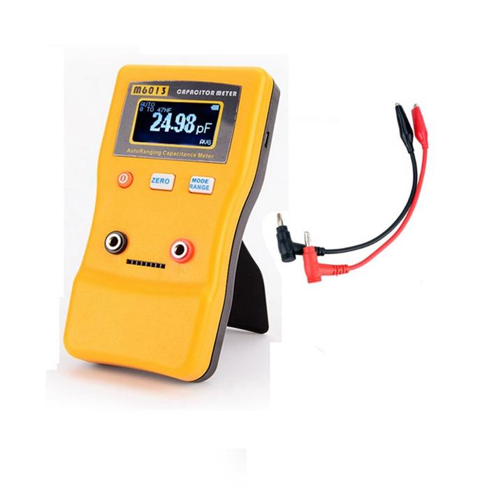 M6013 ESR Digital Capacitance Meter Ohm Meter Professional Measuring