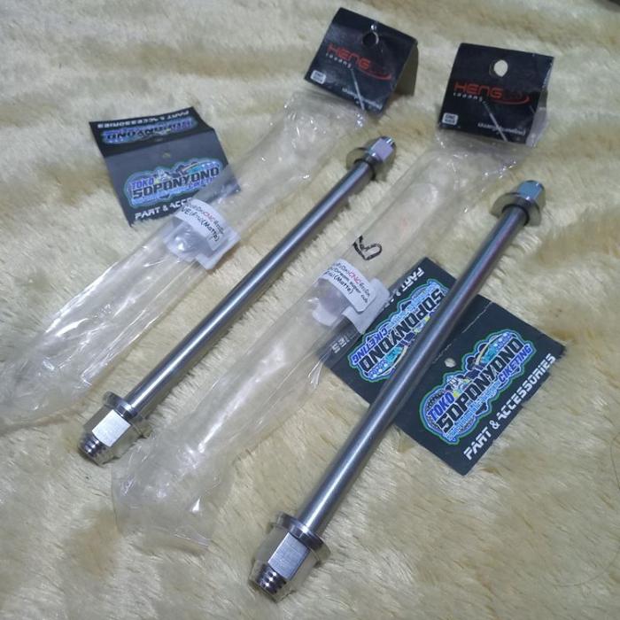 +✅𝗧𝗘𝗥𝗠𝗨𝗥𝗔𝗛 | AS RODA DEPAN BELAKANG ARM STANDARD MODEL PIRAMID STAINLESS BY HENG THAILAND FOR ALL WA