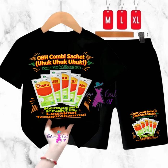 OBH Combi Sachetr Setelan Anak OBH Combi Sachet Usia 2-10 Tahun / Setelan Anak Kekinian
