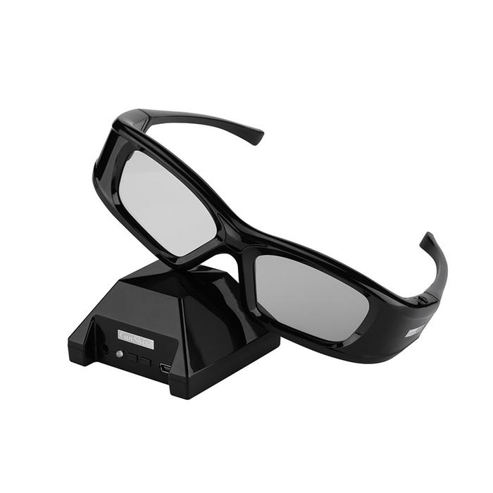 TERLARIS Kacamata Pandang 3D IR Komputer untuk Nvidia 3D Vision