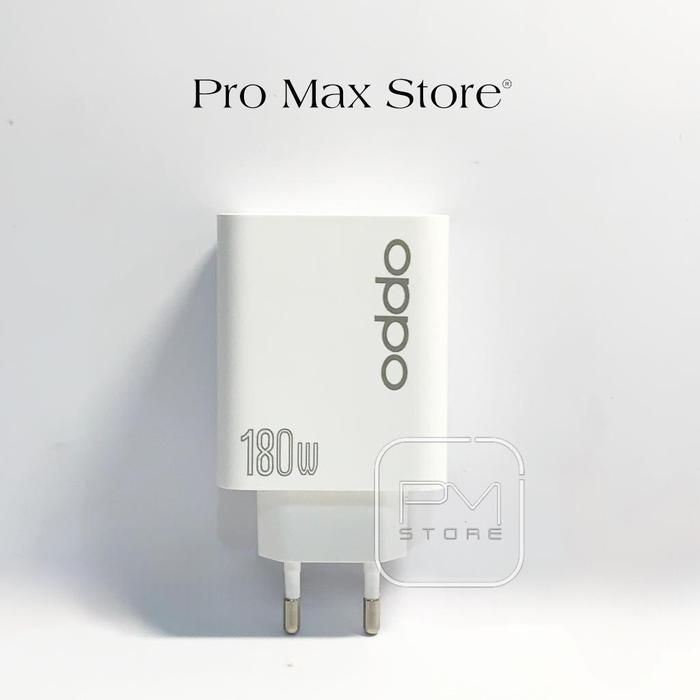 PM - Batok Charger Adaptor 180w Oppo Reno 9 | Adaptor Kepala Charger 180watt Oppo | Adaptor Casan