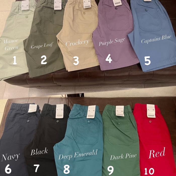 Terbaru Giordano Celana Pendek Pria New Sale Size S,M,L,Xl