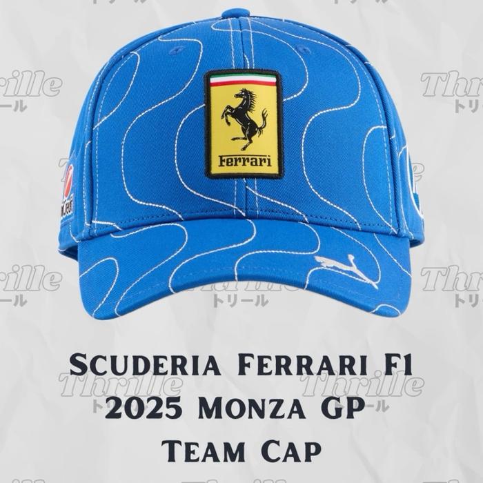 Topi Scuderia Ferrari F1 Puma 2025 Monza GP Team Cap ORIGINAL