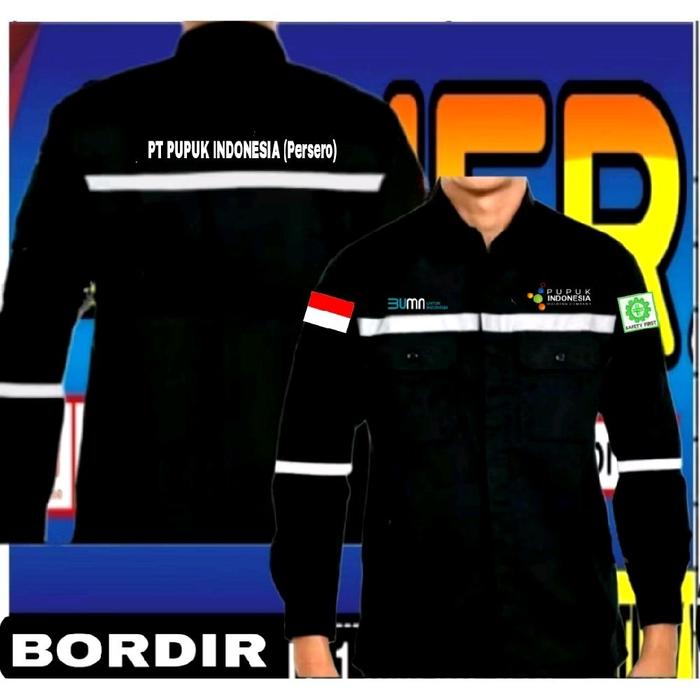 wearpack pupuk holding kemeja pupuk Indonesia holding baju pupuk Indonesia holding seragam pupuk Ind