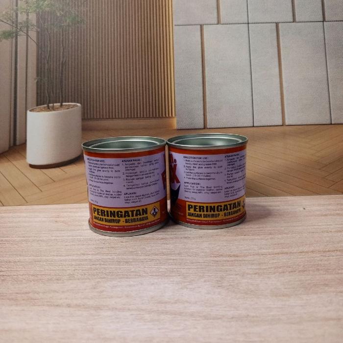 Lem Fox Kaleng Kecil Netto 70 g[ 2 pcs ] - Lem Fox