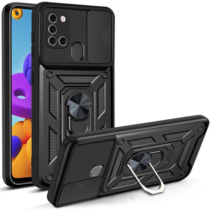 [HANYA CASING !] Phone Case Compatible With Case Samsung A21S / A31 / A51 / A71 Military Case Armor 