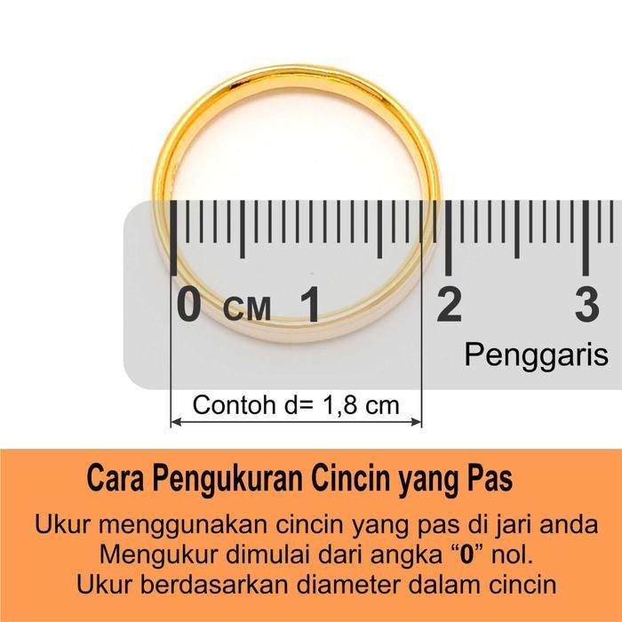 Cincin Emas 10 Karat Daisy J5 Ismoyo
