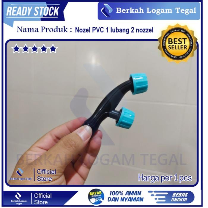 NOZZLE SPUYER MATA 2 PLASTIK/ Nozzle plastik kepala 2