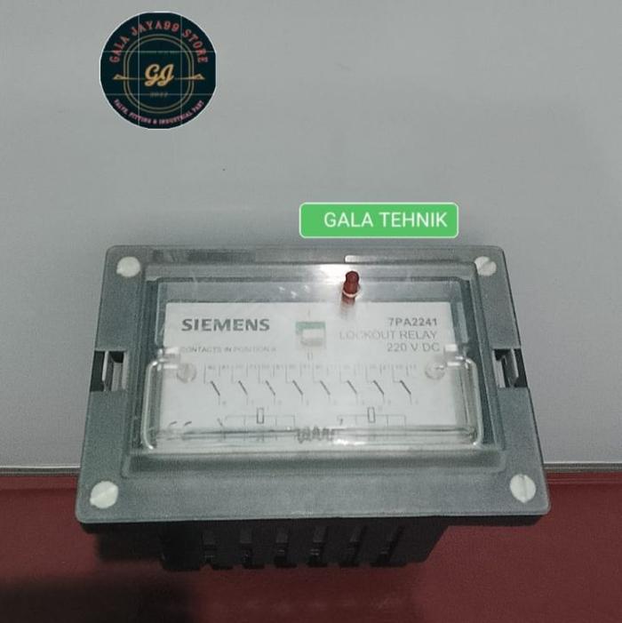 SIEMENS 7PA2241 220VDC safety relay