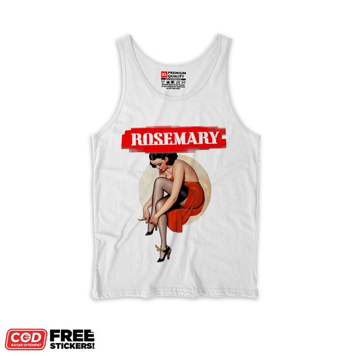 FunStoreMerch Kaos Lekbong ROSEMARY Punk Rock Show | Kaos Distro Rosemary Pop Punk Bahan Katun Comba