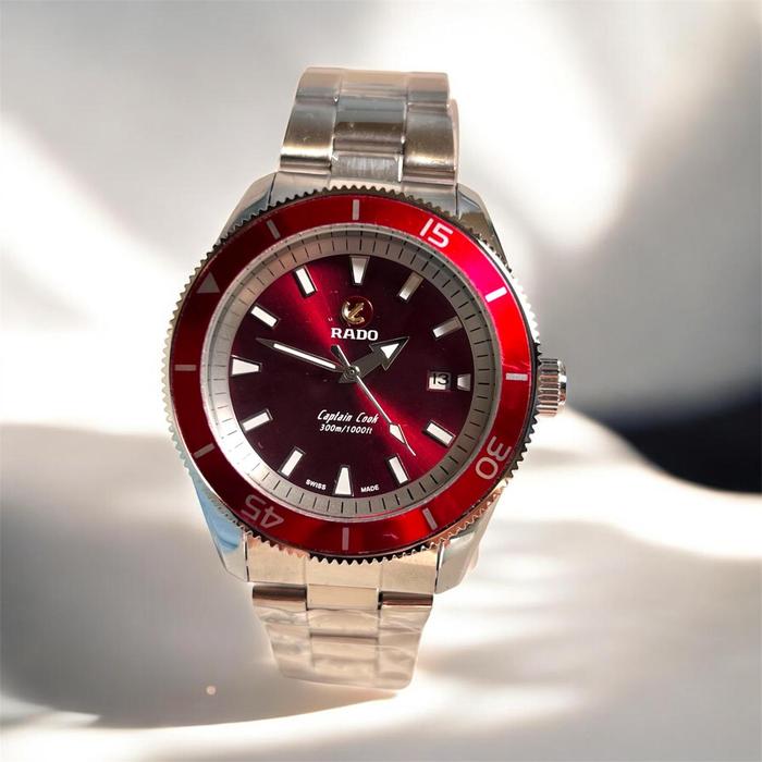 Jam Tangan Rado / Terbaru - Jam Tangan Automatic / Otomatis Tanpa Baterai Dial Bezel Tanggal Aktif