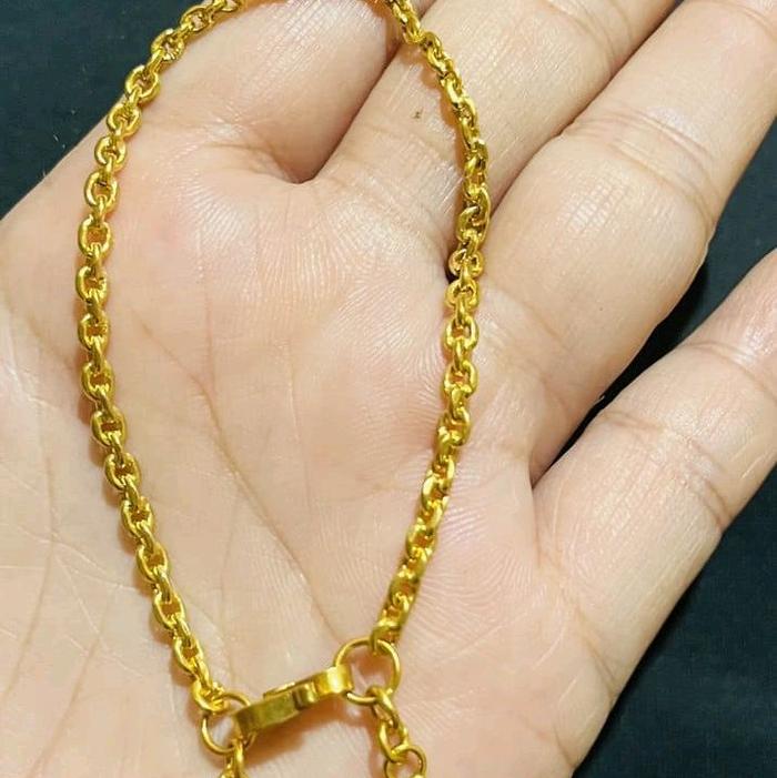 gelang Belitung emas lapis 999