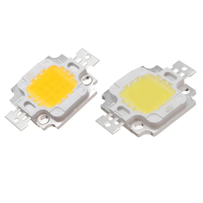 4/10PCS LED COB Chip 10W  Smart IC No Need Driver 9-12V LED Bulb Lamp