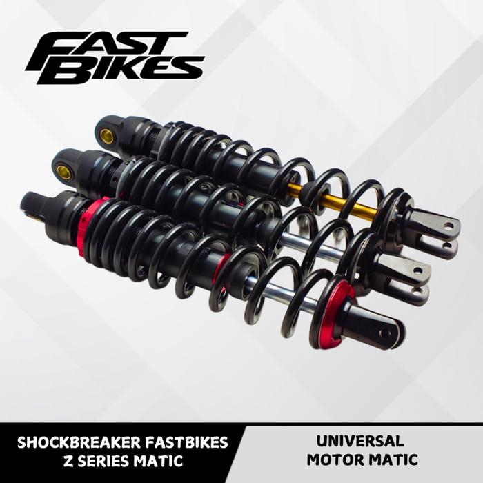 Shockbreaker FASTBIKES Non Tabung 310 330 MM Monoshock Universal Matic Vario Beat Mio Scoopy Fino 95