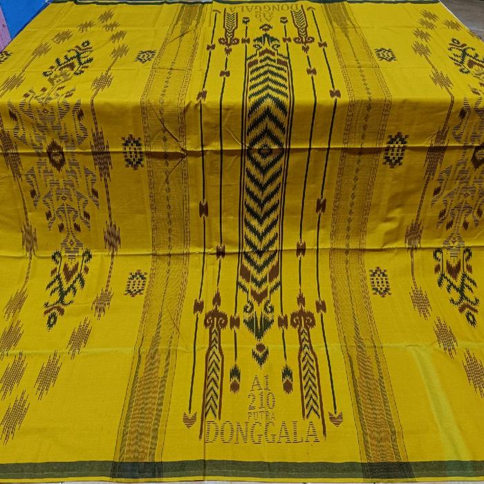 Sarung AFKIR Putra Donggala Songket Jacquard. ORIGINAL.