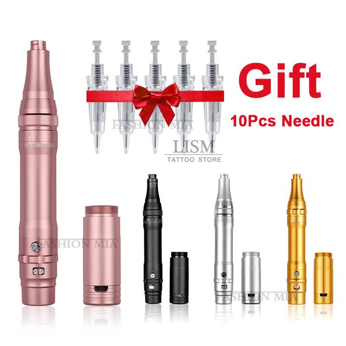 Wireless PMU Machine Tattoo Pen Kit Professional Microshading Machine