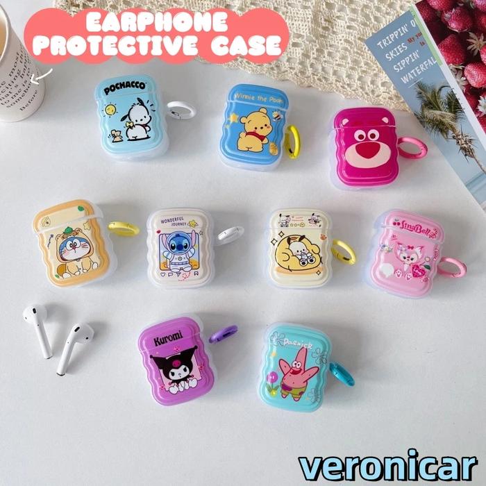 Case i12 TWS Silicone Casing i12 Headset Bluetooth Pelindung Headset Nirkabel Inpods 12 Pelindung Be