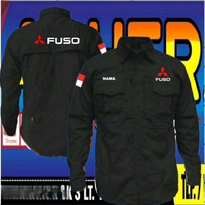 kemeja tactical Mitsubishi Fuso baju Mitsubishi Fuso seragam Mitsubishi Fuso Pdh Mitsubishi Fuso Pdl