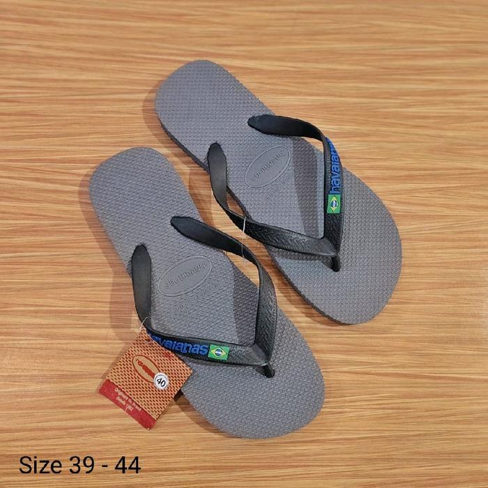 Havaianas cowok free paper bag Khusus ini bahan nya agak ringan ya Sandal Pria Jepit Sendal