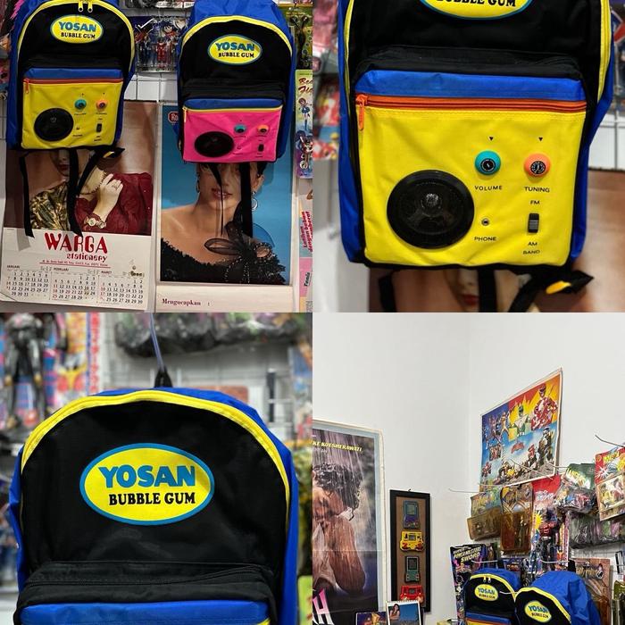 Tas Radio Hadiah permen karet (NOS)