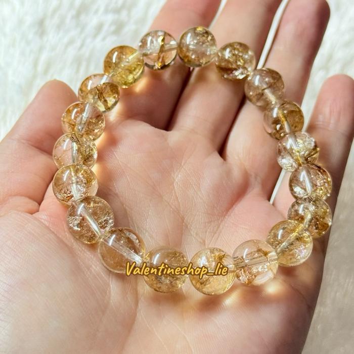 Gelang golden foil koi phoenix 10mm