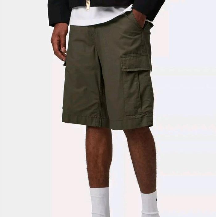 CARHARTT PANT - REGULAR CARGO SHORT - CYPRESS - 100% ORIGINAL